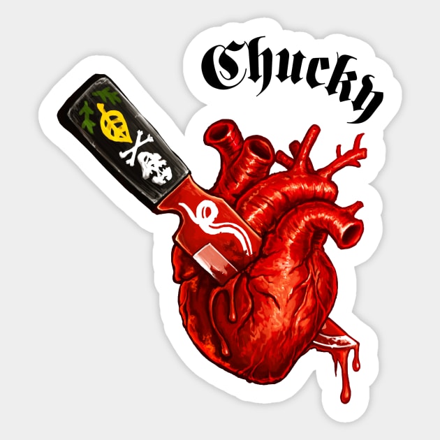 Chucky Forever Sticker by Samhain1992